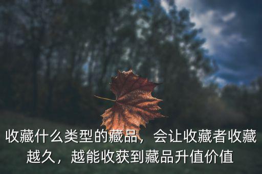 收藏什么類型的藏品，會讓收藏者收藏越久，越能收獲到藏品升值價(jià)值