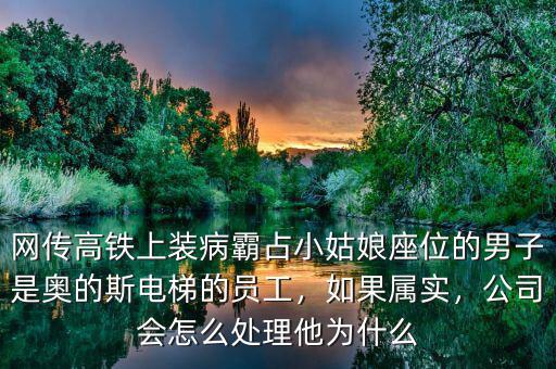 網(wǎng)傳高鐵上裝病霸占小姑娘座位的男子是奧的斯電梯的員工，如果屬實(shí)，公司會(huì)怎么處理他為什么