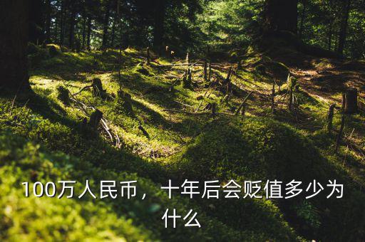 100萬人民幣，十年后會(huì)貶值多少為什么