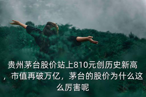 貴州茅臺(tái)股價(jià)站上810元?jiǎng)?chuàng)歷史新高，市值再破萬(wàn)億，茅臺(tái)的股價(jià)為什么這么厲害呢