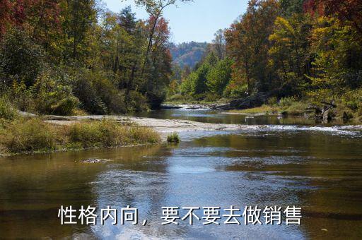 性格內(nèi)向，要不要去做銷售