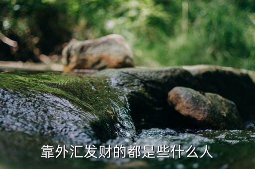 什么人炒外匯,哪一類(lèi)人適合炒外匯