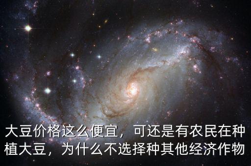 大豆價(jià)格這么便宜，可還是有農(nóng)民在種植大豆，為什么不選擇種其他經(jīng)濟(jì)作物