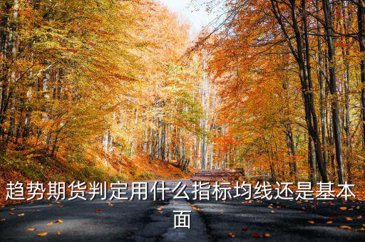 趨勢(shì)期貨判定用什么指標(biāo)均線(xiàn)還是基本面
