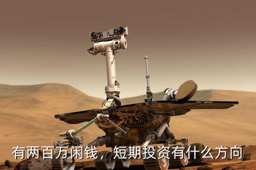 有兩百萬閑錢，短期投資有什么方向