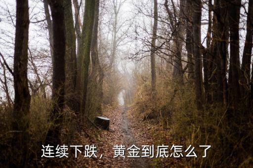 連續(xù)下跌，黃金到底怎么了