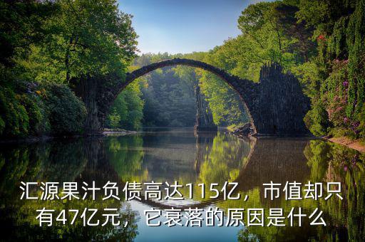 匯源果汁負債高達115億，市值卻只有47億元，它衰落的原因是什么