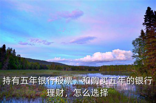 持有五年銀行股票，和購(gòu)買五年的銀行理財(cái)，怎么選擇