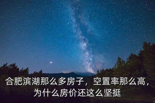 合肥濱湖那么多房子，空置率那么高，為什么房?jī)r(jià)還這么堅(jiān)挺