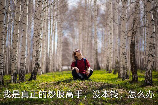 我是真正的炒股高手，沒本錢，怎么辦