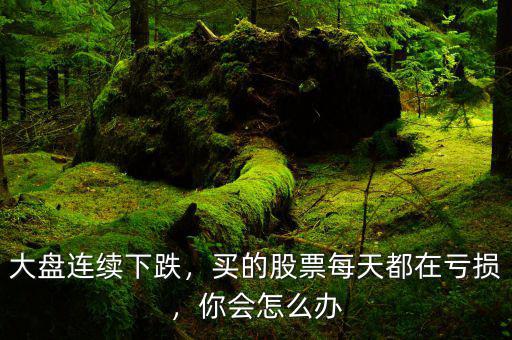 大盤連續(xù)下跌，買的股票每天都在虧損，你會(huì)怎么辦