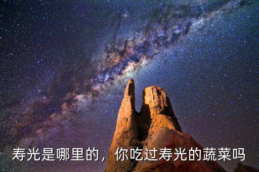 壽光是哪里的，你吃過壽光的蔬菜嗎