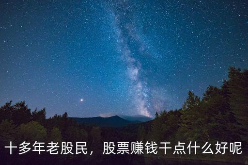 十多年老股民，股票賺錢干點(diǎn)什么好呢