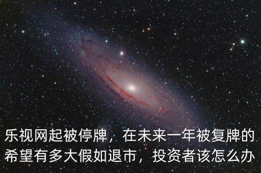 樂視網(wǎng)起被停牌，在未來一年被復(fù)牌的希望有多大假如退市，投資者該怎么辦