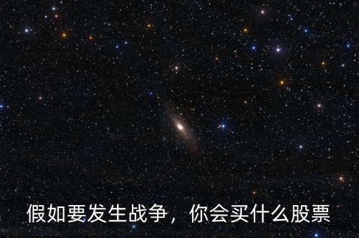 假如要發(fā)生戰(zhàn)爭(zhēng)，你會(huì)買什么股票