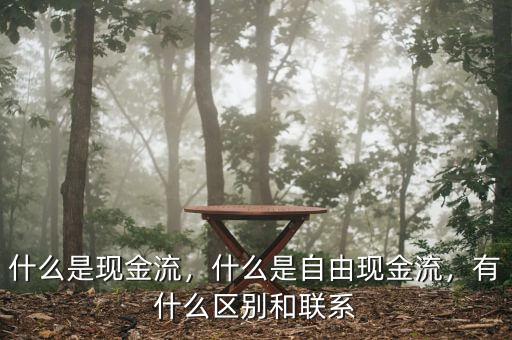 什么是現(xiàn)金流，什么是自由現(xiàn)金流，有什么區(qū)別和聯(lián)系