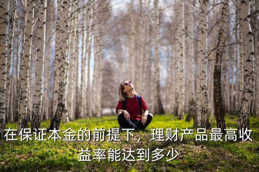 在保證本金的前提下，理財(cái)產(chǎn)品最高收益率能達(dá)到多少