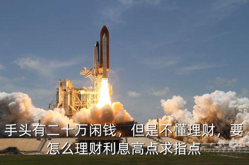 手頭有二十萬閑錢，但是不懂理財，要怎么理財利息高點求指點
