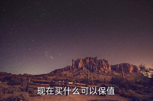 現在存點什么保值,現在買什么可以保值