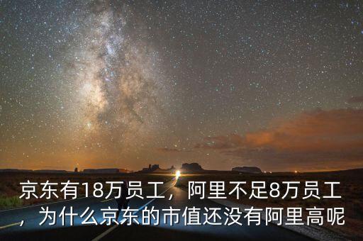 京東有18萬(wàn)員工，阿里不足8萬(wàn)員工，為什么京東的市值還沒(méi)有阿里高呢