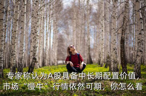 專家稱認(rèn)為A股具備中長(zhǎng)期配置價(jià)值，市場(chǎng)“慢?！毙星橐廊豢善?，你怎么看