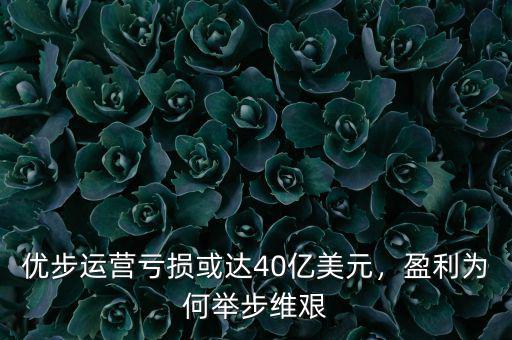 優(yōu)步運營虧損或達(dá)40億美元，盈利為何舉步維艱
