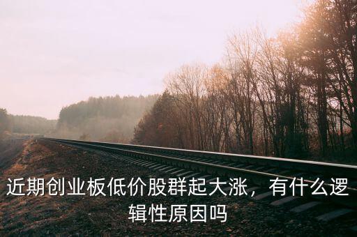 近期創(chuàng)業(yè)板低價(jià)股群起大漲，有什么邏輯性原因嗎