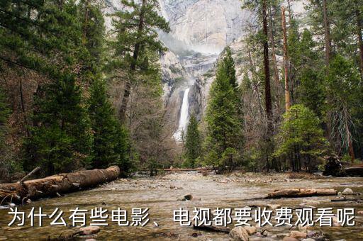 為什么有些電影、電視都要收費(fèi)觀看呢