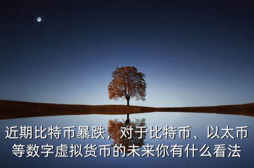 近期比特幣暴跌，對于比特幣、以太幣等數(shù)字虛擬貨幣的未來你有什么看法