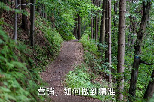 營銷，如何做到精準(zhǔn)