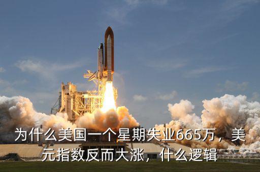 為什么美國一個星期失業(yè)665萬，美元指數反而大漲，什么邏輯