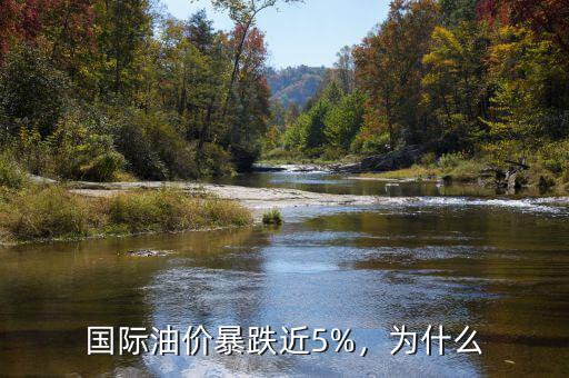 國(guó)際油價(jià)暴跌近5%，為什么