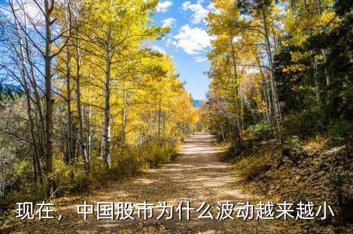 現(xiàn)在，中國股市為什么波動越來越小