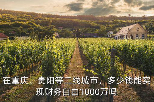 在重慶、貴陽等二線城市，多少錢能實(shí)現(xiàn)財(cái)務(wù)自由1000萬嗎
