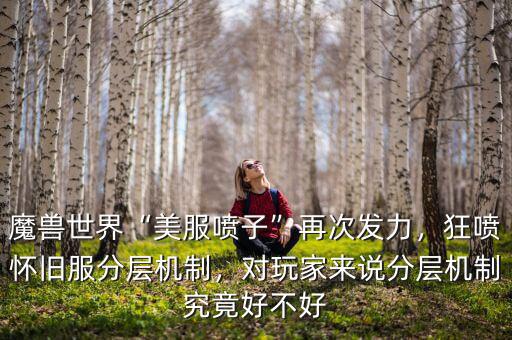 魔獸世界“美服噴子”再次發(fā)力，狂噴懷舊服分層機(jī)制，對(duì)玩家來(lái)說(shuō)分層機(jī)制究竟好不好