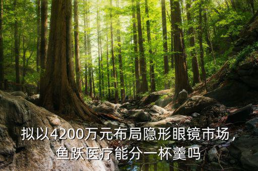 擬以4200萬(wàn)元布局隱形眼鏡市場(chǎng)，魚(yú)躍醫(yī)療能分一杯羹嗎
