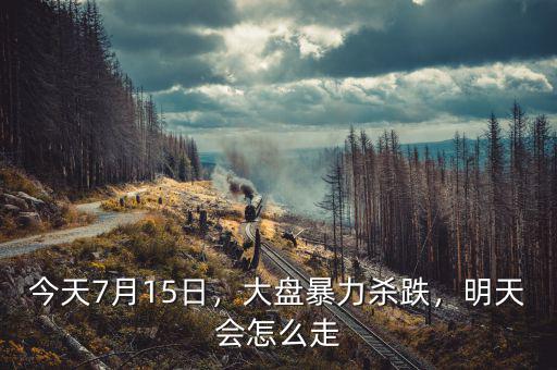 今天7月15日，大盤暴力殺跌，明天會(huì)怎么走