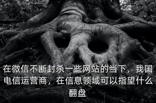 什么是泛運(yùn)營商,我國電信運(yùn)營商