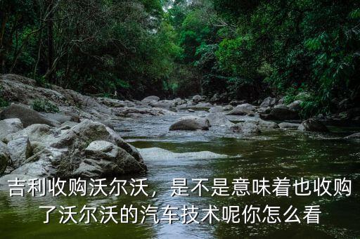 吉利收購(gòu)沃爾沃，是不是意味著也收購(gòu)了沃爾沃的汽車(chē)技術(shù)呢你怎么看