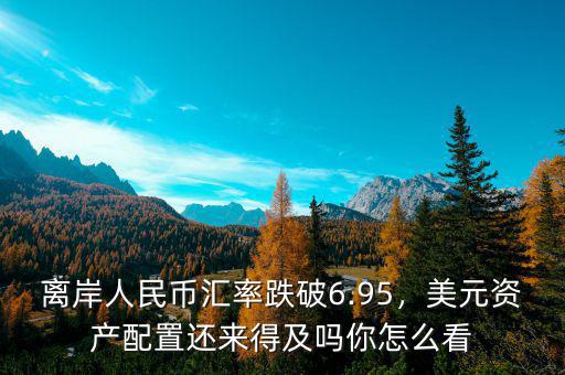 怎么配置美元資產,美元資產配置還來得及嗎