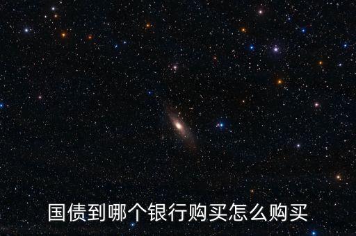 國(guó)債到哪個(gè)銀行購(gòu)買(mǎi)怎么購(gòu)買(mǎi)