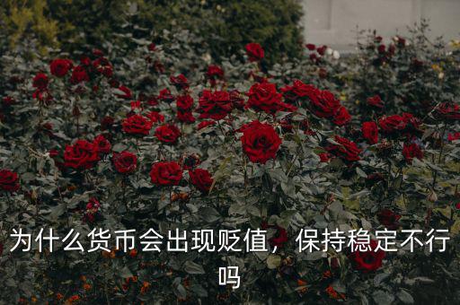 為什么貨幣會(huì)出現(xiàn)貶值，保持穩(wěn)定不行嗎