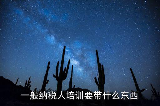稅務局培訓需要帶什么資料，一般納稅人培訓要帶什么東西