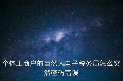 稅務(wù)密碼不對什么原因，為什么稅務(wù)網(wǎng)剛改自然人密碼登陸一直顯示密碼錯誤