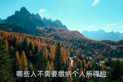 什么人不需要繳稅，有營業(yè)執(zhí)照和稅務(wù)登記什么情況下不用繳稅