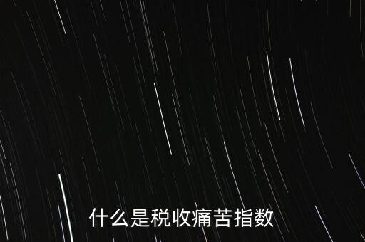 納稅指數(shù)是什么意思，什么是稅收痛苦指數(shù)