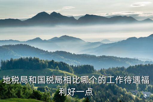 地稅局有什么福利，地稅局和國(guó)稅局相比哪個(gè)的工作待遇福利好一點(diǎn)