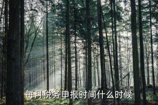 什么時(shí)候教育稅附加申報(bào)，每月稅務(wù)申報(bào)時(shí)間什么時(shí)候
