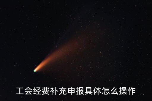 2017年工會(huì)經(jīng)費(fèi)什么申報(bào)，工會(huì)經(jīng)費(fèi)補(bǔ)充申報(bào)具體怎么操作