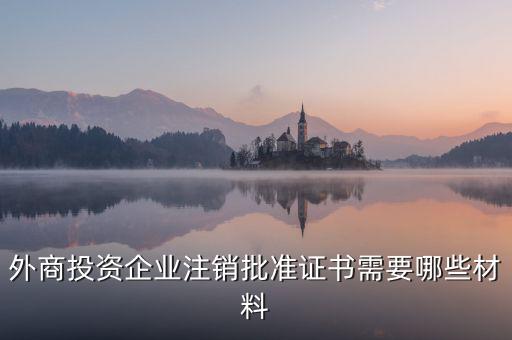 注銷外管證需要什么資料，注銷外管證沒帶公司章可以嗎